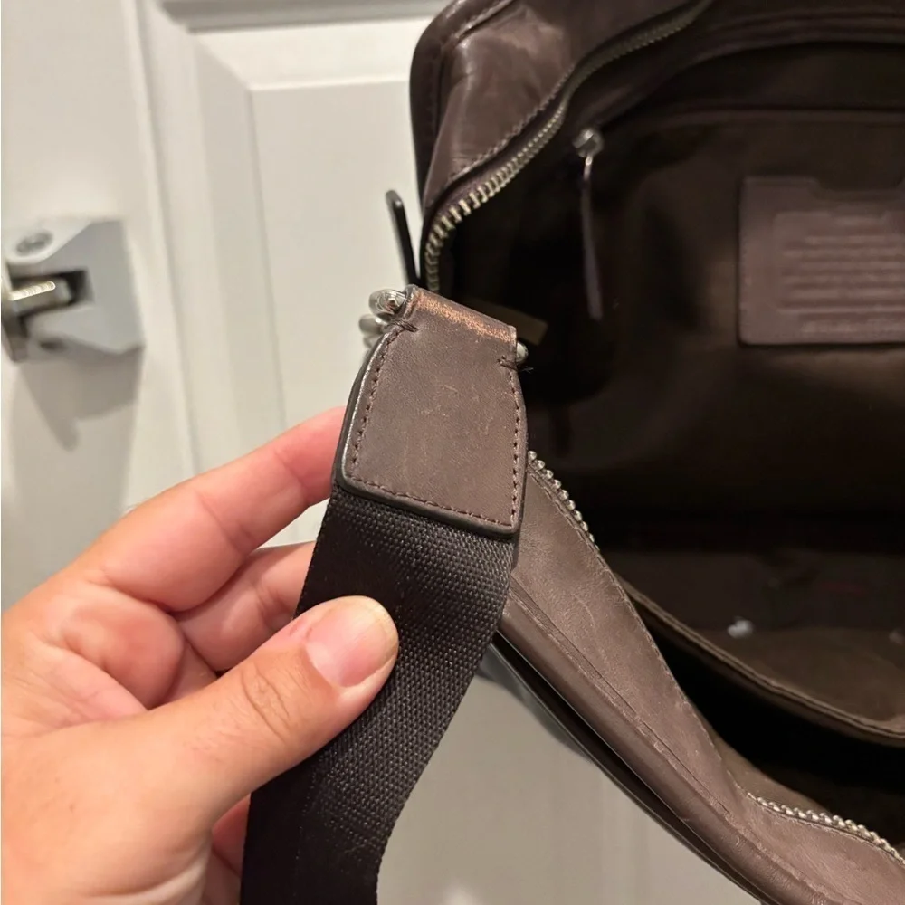 COACH Lexington Embassy Brief - Unisex,  leather laptop bag 👜
